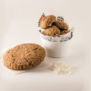 Cookie de cacau c/ coco -  PCT C/ 400G