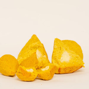 Coxinha de frango c/ requeijão - PCT C/ 20 Unid.